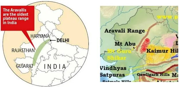 Aravali Mountain Range